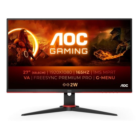 AOC Gaming 27G2SAE/BK - 27" Full HD Monitor with 165Hz Refresh Rate | Ultimate Gaming Experience!